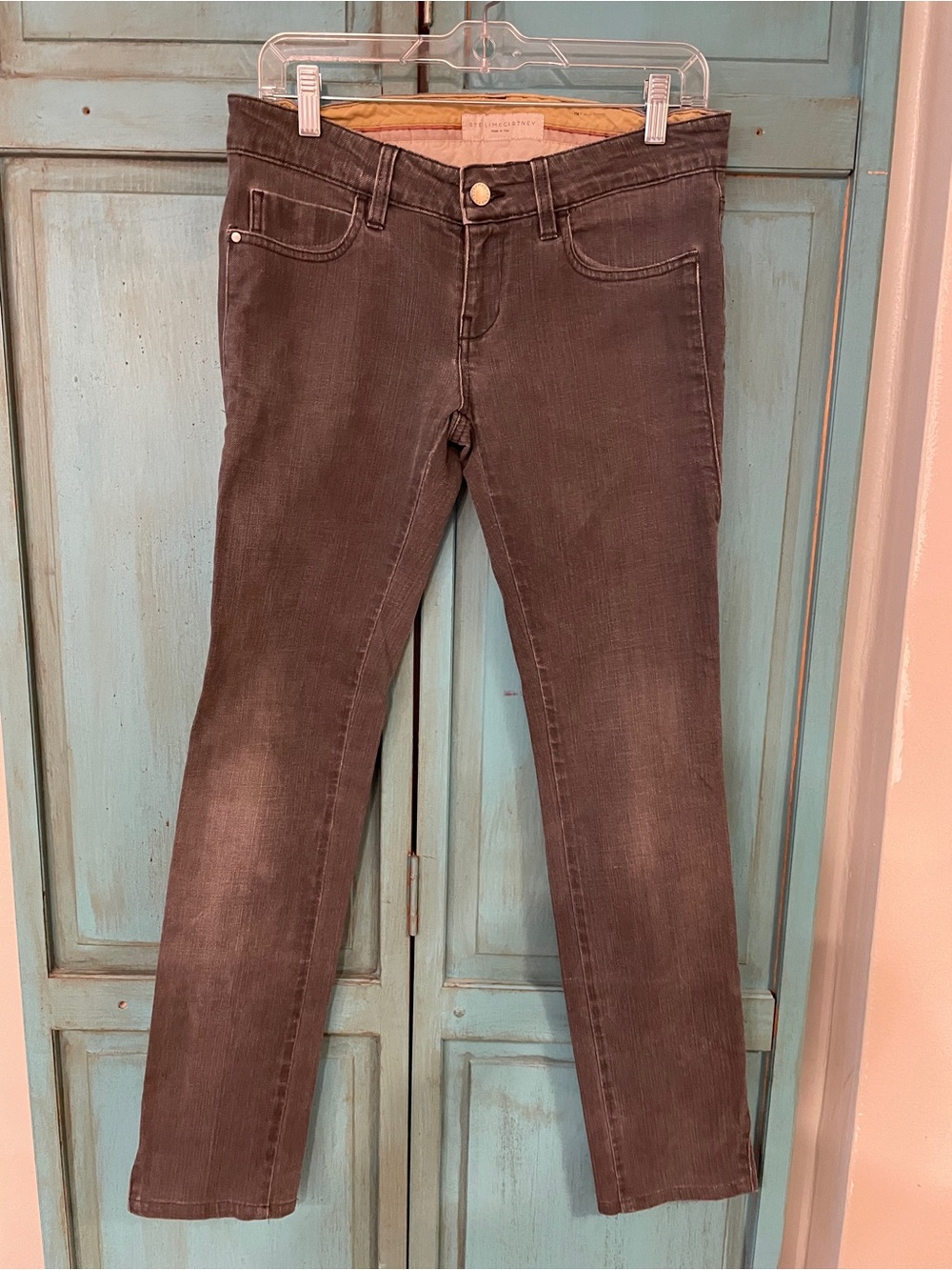 Stella McCartney Women's Charcoal Skinny Jeans